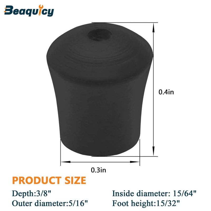 Beaquicy Upgraded Trivet Rubber Feet/Pegs (8 Pack) for Metal Trivets, Rubber Trivet Feet fit for Trivets, 90 Days Warranty by Beaquicy - Image 3